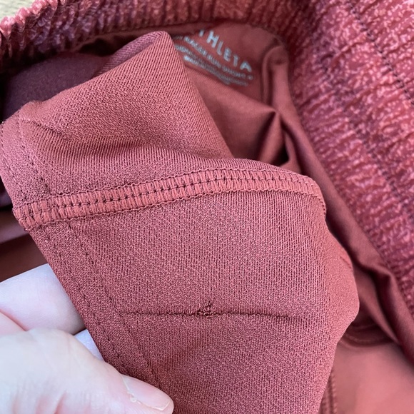 Athleta Printed Mesh Racer Run short - 4” - Picture 7 of 7